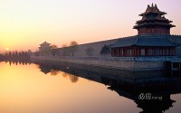 chinese temple wallpaper