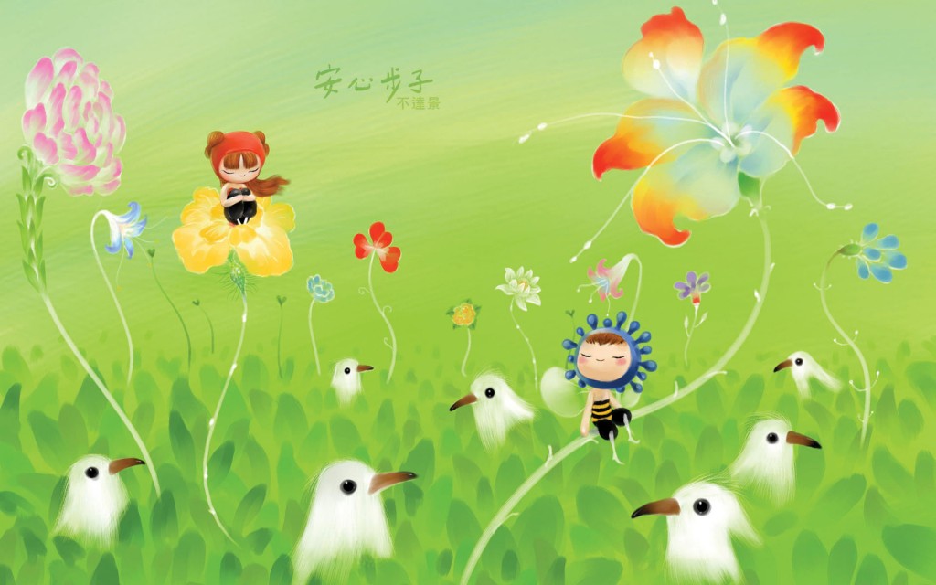 6 creative wallpapers by artist An Hsin Pu Tzu
