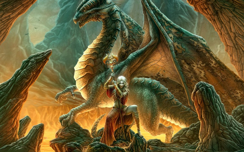 fantasy dragon wallpapers