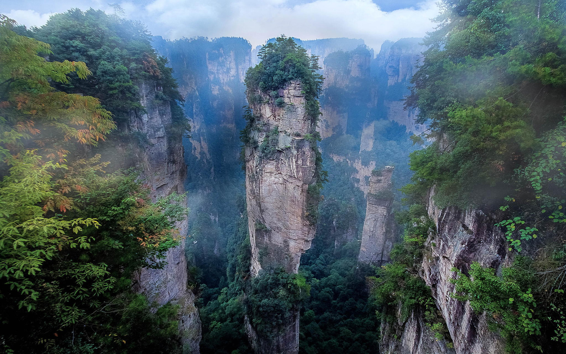 Zhangjiajie National Park Avatars Hallelujah Mountains On Earth Hd