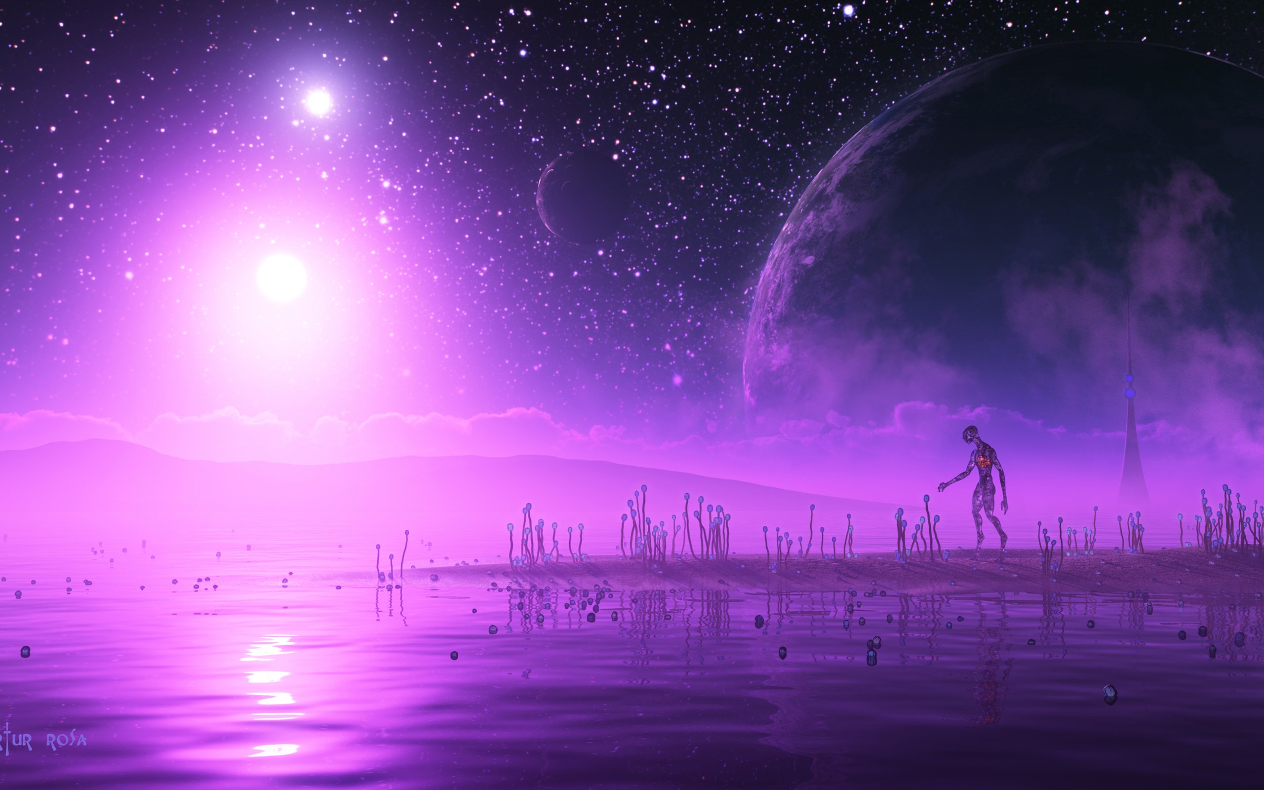 purple windows background
